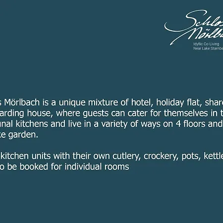 Schloss Guest house Morlbach
